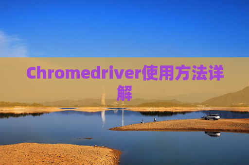 Chromedriver使用方法详解